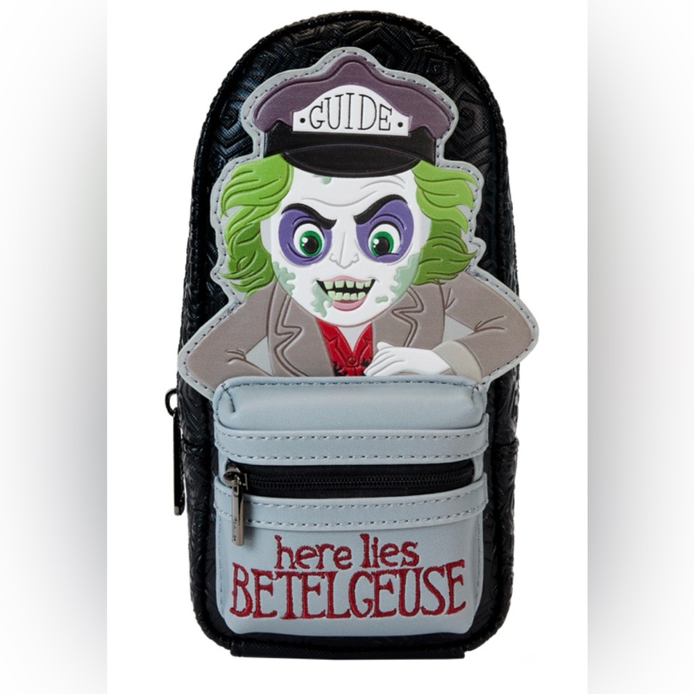 Loungefly Beetlejuice Mini Backpack Pencil Case